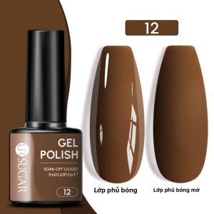 UR SUGAR 7ML Brown Series Gel Làm Móng Tay Cho Móng Tay Bán Vĩnh Viễn Ngâm Tắt LED/UV Sơn Móng Tay Mùa Thu Nail Art Varnish