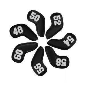Scott Edward Golf clubs Magnet Pu leather Cover of Rod Head Cut Rod Angle Bar to Dig Up the Rod Sand Rod Sleeve Cap Set ball head protective Cap Wedge Wood