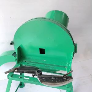 Khung Máy CỬA NGANG SẮT " KHÔNG MOTOR " Thái Chuối  Băm Rau  Cỏ Voi lắp cho máy 1.1 1.5 2 3kW. Tặng dao trục 24mm