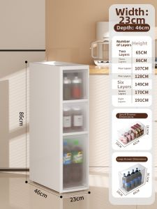 YINGYOUMEI | Narrow Space Storage Cabinet 14cm