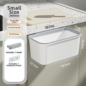 MRUN | Household Kitchen Garbage Bin Large Capacity Wall Hanging