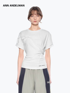 ANN ANDELMAN | Comfortable Ruched Waist Shaping T-Shirt