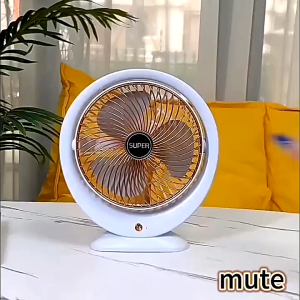 Electric Fan Rechargeable Firefly Desktop Fan Usb Electric Fan With Power Bank Portable Mini Fan 8M Wind Speed Mute Long Battery Lifespan Enhanced Version