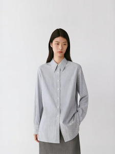 ICICLE | Autumnal Long Sleeve Wool Woven Shirt