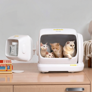 AiRROBO | Automatic Odor Control Anti-Pinch Litter Box