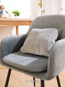 พร้อมส่ง เก้าอี้ แถมหมอน เก้าอี้สไตล์นอร์ดิก เก้าอี้กินข้าว เก้าอีทำเล็บ เก้าอี้ทำงาน ผ้ากำมะหยี่ เก้าอี้อาหาร เก้าอี้แป้ง เก้าอี้แต่งหน้า