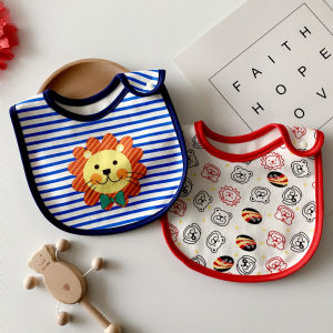 Khăn Quàng Cổ Trẻ Em Bằng Cotton Nguyên Chất Chống Thấm Nước Hình Gấu Khăn Quàng Cổ Ăn Mặc Cho Trẻ Sơ Sinh Khăn Quàng Cổ Khi Ăn