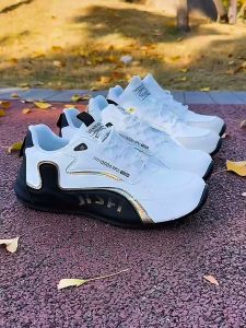 Shoes for Men 2024 Summer New Korean Version Sports Shoes Leather Surface Anti Slip