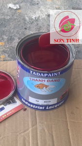 Sơn thơm công nghiệp Thanh Đang màu Đỏ mêta S6 sơn ô tô xe máy