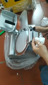 Máy Thái Cắt Thịt Công Nghiệp SGE MS10 Tốc Độ Cao Liên Tục Dễ Sử Dụng Tiết Kiệm Điện Lưới Cắt Inox304 Độ Dày Thái 0-20mm