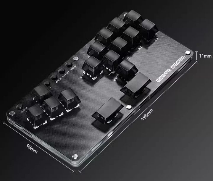 Haute42 Hitbox mini Fightstick Hitbox Leverless Controller Mini ...