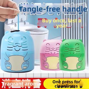 Automatic Toilet Cleaner Odor Eliminator Descaler Fragrant Toilet Cleaning Block