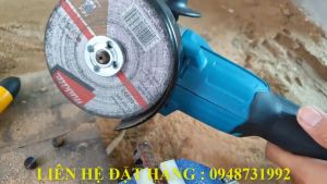 Máy mài góc dùng pin  công tắc dưới  phụ kiện đầy đủ  bảo hành 6 tháng