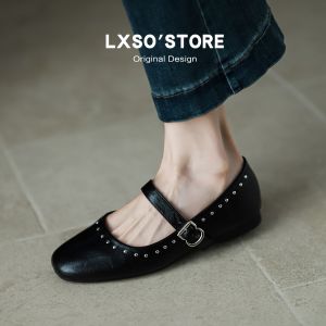 French Vintage Ballet Flats Shoes