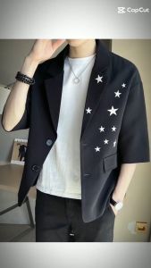 Áo vest áo vest nam tay lửng thiết kế họa tiết điểm nhấn tạo sự thu hút mọi ánh nhìn - H74