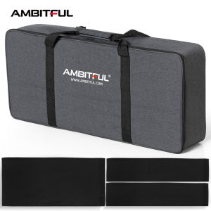 Ambitful PB06 Oxford Cloth Waterproof Strong Studio Bag Flash Lighting Set Light Stand Softbox Carry Case Bag Shoulder Straps Portable Carry Bag Outdoor Photography Bag