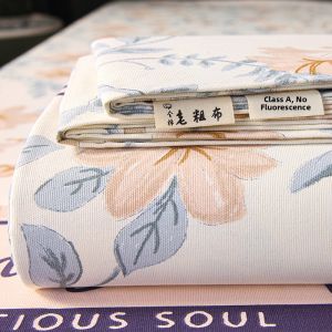 MINGSHA | Breathable Cool Linen Style Bedding Set