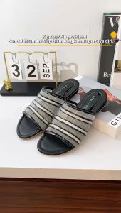 GEMOORD Comfortable GM2456 Sandal Wanita Hak 3cm Sendal Cewe Jumbo Big Size Ukuran 41 - 45