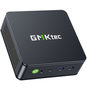 GMKtec | GMKtec M6 Ultra Gaming Mini PC AMD Ryzen 5 7640HS (Upgraded 6600H/6800H) Desktop Mini Computers WiFi 6/BT 5.2 Triple 4K Display