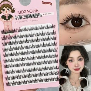 Natural Dog Eye Look Fake Lashes Beginner Three-step Guide Single Cluster Everyday Photography Ready Adorable Doggies Eyelashes