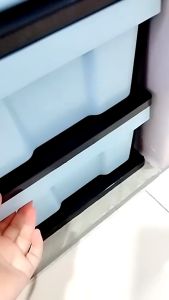 ◾Random Color◾4024-02-BK / 4024-03-BK / 4024-04-BK 2 Tier - 4 Tier L2 Drawer - B&B Plastic