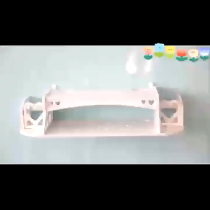 Wall Mounted Shelf Hanging Shelf Storage Rack Router Wireless Wifi TV Set Top Box Display Shelves/MS