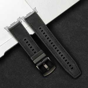 Leather Strap for Samsung Galaxy Watch Ultra 2025 47mm Ultra Correa Band for Samsung Galaxy 8 9 40 44mm 8Classic 46mm Wriststrap