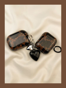 เคส Airpods4 แบบพรีเมี่ยม ทรงกลม ลายสัตว์ ปกป้องไร้สาย Bluetooth สำหรับ Apple pro รุ่นที่ 2 3 4 5