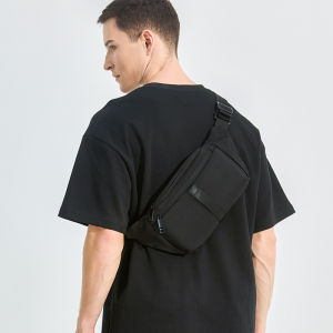 Mens Waist Bag Oxford Cloth Bicycle Riding Shoulder Bag Small Crossbody Phone Pouch Student Outdoor Backpack Single Shoulder