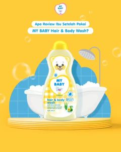 My Baby Hair & Body Wash [200 mL/ 2 pcs] - Sabun Cair Bayi - Exp: 10.2025 Perawatan Kulit Bayi Kombinasi Sabun Bayi Dengan Volume 200 Ml Sabun Mandi Aman Untuk Bayi - Lazada