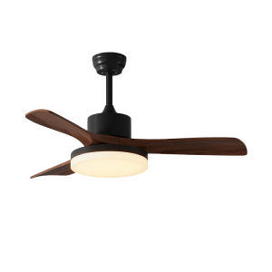 SUOYAN | Silent Ceiling Fan Light for Living Room Bedroom Study Dining Room