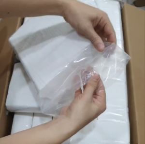 Khăn khô 1600 miếng cắt sẵn theo kích thước 6x7cm dùng trong spa phun xăm thẩm mỹ tẩy trang