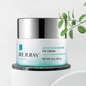 [100% Original] Rejuran Advanced Night Repair Eye Cream 15g | PDRN + Hexapeptide for Anti-Wrinkle | Fades Dark Circles & Puffiness + Lifts | For 30+ Mature Skin & Night Owls