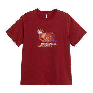 NIHAOKANONG | Áo Thun Cotton Lỏng Mới In