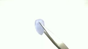 Natural Batu Akik Liontin Blue Lace Agate