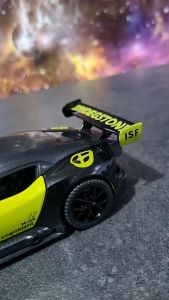 Diecast Miniatur Mainan Mobil Sedan Sport Balap Aston Martin Vulcan Besi Metal 1/32