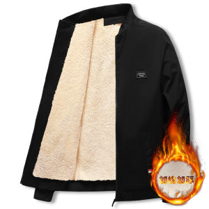 Thickened Fleece Winter Jacket Mens Workwear Windproof Waterproof Outdoor Camping Travel Clothing Warm Harsh Environment Protection