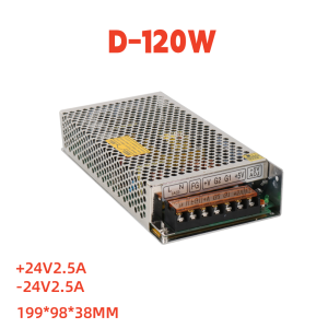 120W Dual Output Power Supply 100-240VAC DC 120A 120B 120C 10V 12V 15V 24VDC SMPS for Motors  Batteries Industrial Machine Tools