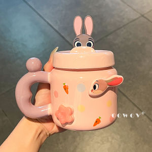 Cute Rabbit Design High Appearance Ceramic Mug