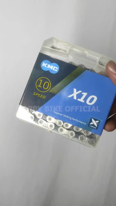 HAPPY BIKE RANTAI KMC X10 Speed Bicycle Chain MTB Road Bike Sepeda Lipat