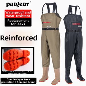 PATGEAR | Reinforced Waterproof Wear-Resistant Durable Mens Wader Suit
