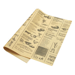 Bakery Style Oilproof Baking Paper Towel Roll Sandwich Burger Decoration Food Pad Plate Edge Kitchen Cooking Utensils