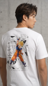 Dragon Ball Z Goku vs Frieza T-Shirt | Anime Battle Graphic Tee | 100% Cotton