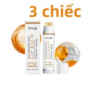 Son Dưỡng Môi Chống Nắng SPF50+ Dưỡng Ẩm Với Axit Koji Và Ceramide Nuôi Dưỡng Nếp Nhăn Môi Làm Mềm Cho Đôi Môi Sáng Bóng.