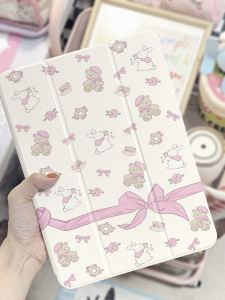 เคส iPad 9 ป้องกัน Air6 สำหรับ Apple 5 รุ่นที่ 9 10 ปี 2024 พร้อมช่องใส่ปากกา ปกป้องเต็มจอ Pro11 นิ้ว Mini 3 ชั้น ป้องกันการตกหล่น น้ำหนักเบา 7 ชั้น ปี 2022 3 4 ความสวยงาม