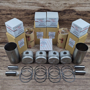 PISTON SET LINER SET RING PISTON STD MITSUBISHI L300 DIESEL NEW 1SET PART MOBIL