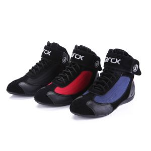 ARCX Motorcycle Boots Men Moto Riding Boots Summer Breathable Motorcycle Shoes Motorbike Chopper Cruiser Touring Ankle Shoes