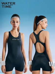 WATERTIME | Womens New Style Backless Professional Slimming One-piece Square-leg Swimwear