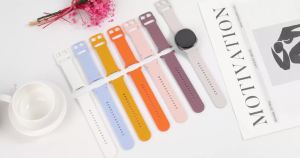 2025 New Silicone Band For Samsung Galaxy 8 Soft Strap Bracelet correa For Galaxy 8 Classic 46mm For Galaxy Watch 8 40 44mm