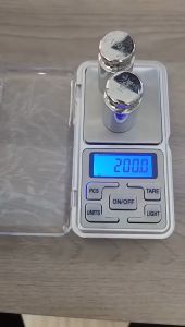 (VARIATION) Electronic Jewelry Pocket Weighing Scale/ (Silver)
